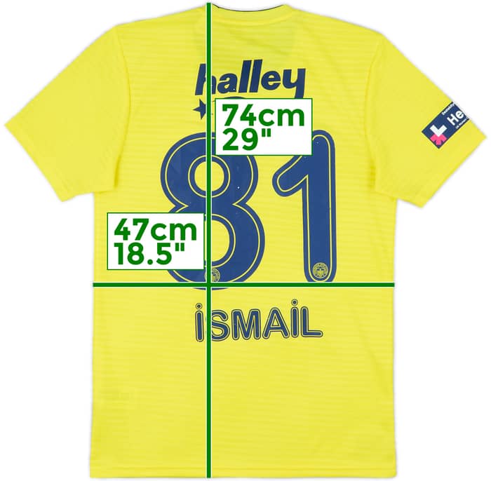 2019-20 Fenerbahce Away Shirt Ismail #81 - 8/10 - (S)