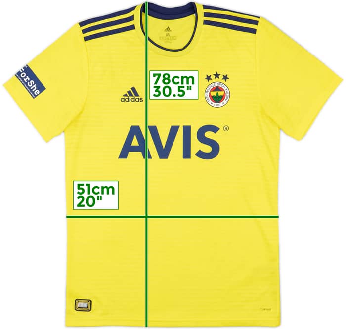 2019-20 Fenerbahce Away Shirt - 8/10 - (M)