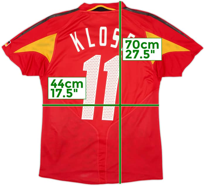 2004-06 Germany Away Shirt Klose #11 - 9/10 - (XL.Boys)
