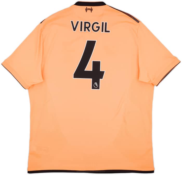 2017-18 Liverpool 125 Years Third Shirt Virgil #4 - 8/10 - (XL)