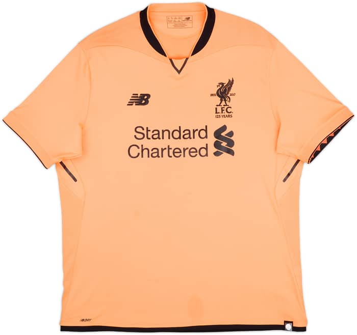2017-18 Liverpool 125 Years Third Shirt Virgil #4 - 8/10 - (XL)
