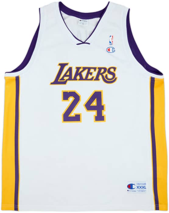 2006-10 LA Lakers Bryant #24 Champion Alternate Jersey - 7/10 - (3XL)