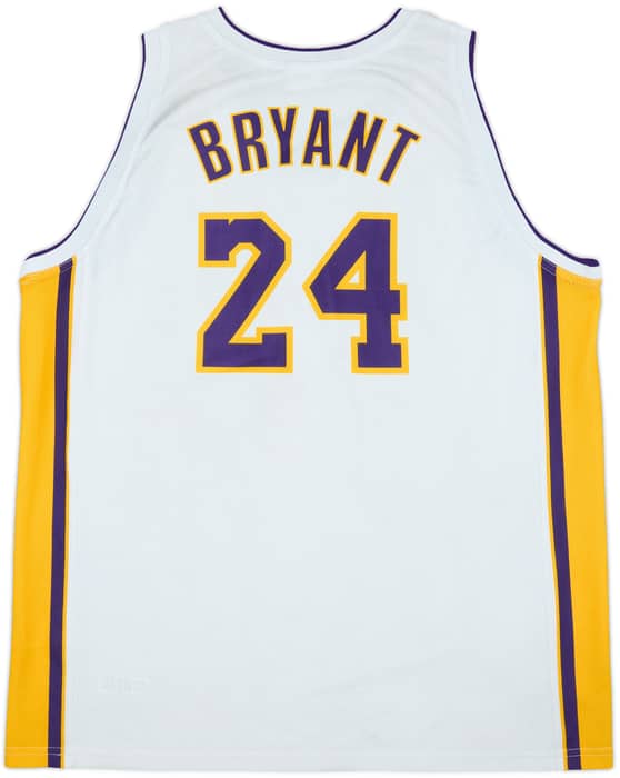 2006-10 LA Lakers Bryant #24 Champion Alternate Jersey - 7/10 - (3XL)