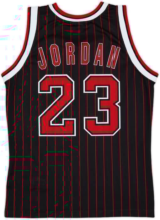 1995-97 Chicago Bulls Jordan #23 Champion Alternate Jersey - 8/10 - (XS)