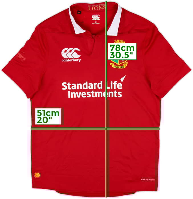 2017 British & Irish Lions Home Shirt - 10/10 - (M)