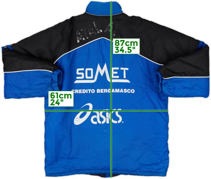 1997-98 Atalanta Asics Padded Bench Coat - 5/10 - (L)