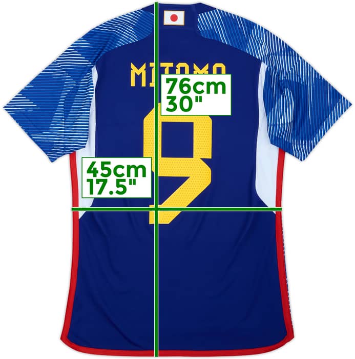 Camiseta de local de Japón 2022-23 Mitoma #9 - 8/10 - (M)