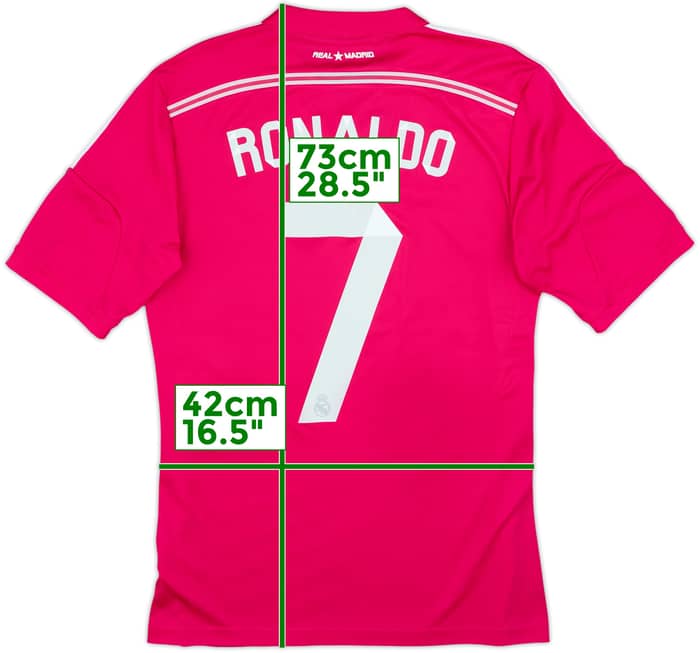 2014-15 Real Madrid Away Shirt Ronaldo #7 - 7/10 - (S)