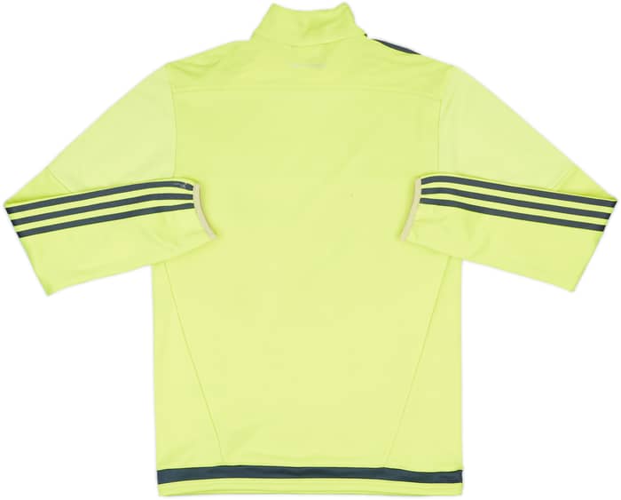 2015-16 Real Madrid adidas 1/4 Zip Drill Top - 6/10 - (XS)