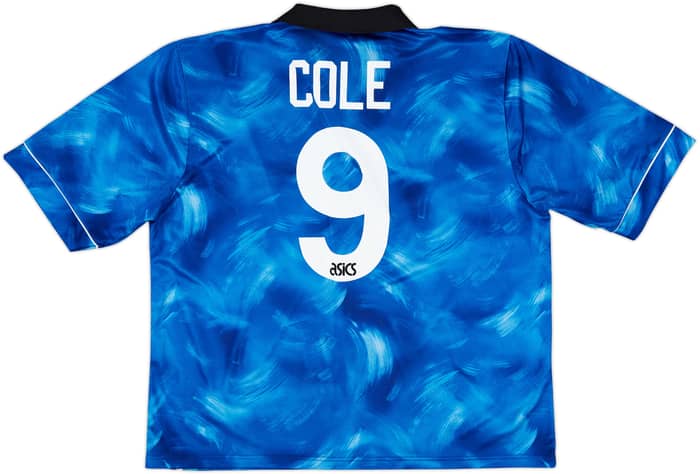 1993-95 Newcastle Away Shirt Cole #9 - 10/10 - (XXL)