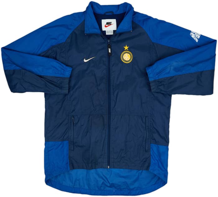 1998-99 Inter Milan Nike Hooded Rain Jacket - 6/10 - (L)