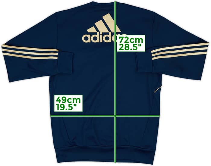 2012-13 Chelsea adidas Sweat Top - 8/10 - (S)