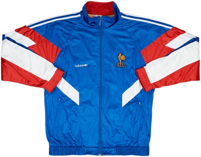 1990-92 France adidas Track Jacket - 7/10 - (M)