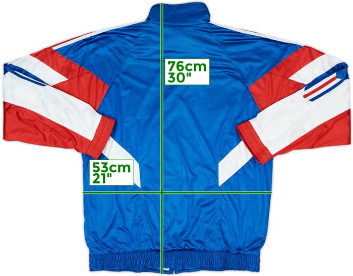 1990-92 France adidas Track Jacket - 7/10 - (M)