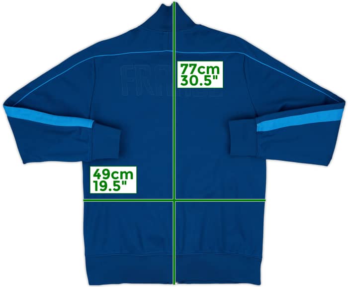 2013-14 France Nike Track Jacket - 8/10 - (L)