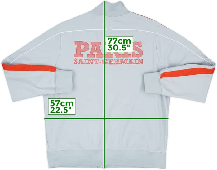 2013-14 Paris Saint-Germain Nike Track Jacket - 8/10 - (XL)