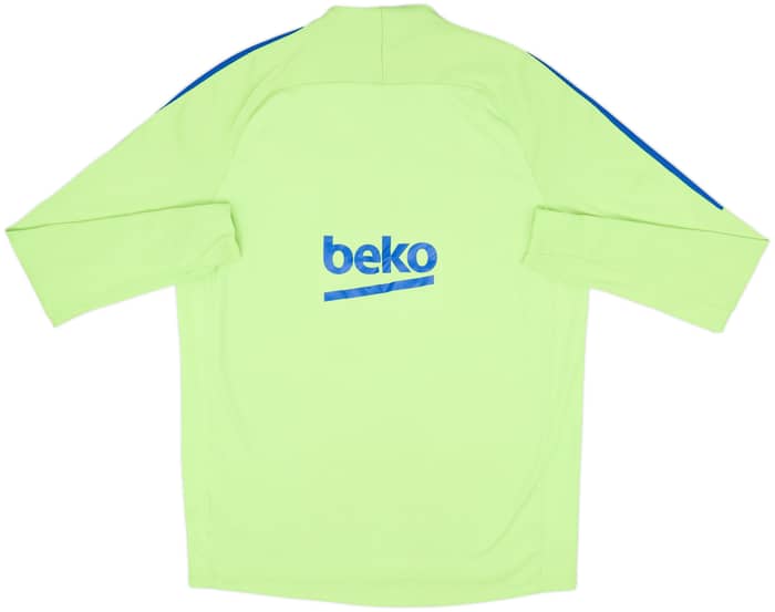 2017-18 Barcelona Nike 1/4 Zip Drill Top - 7/10 - (L)