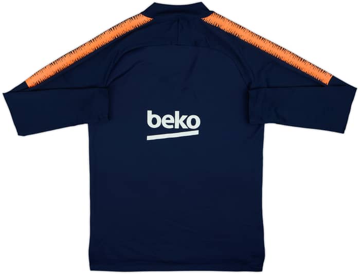 2018-19 Barcelona Nike 1/4 Zip Drill Top - 6/10 - (M)
