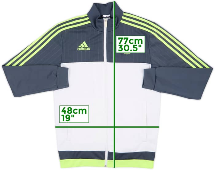 2015-16 Real Madrid adidas Track Jacket - 7/10 - (S)