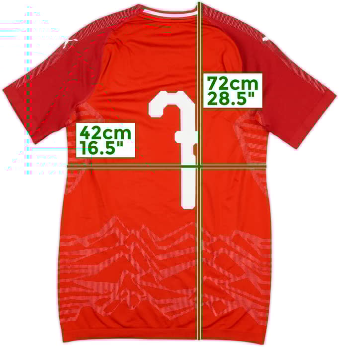 2018-19 Austria Match Issue Home Shirt #7