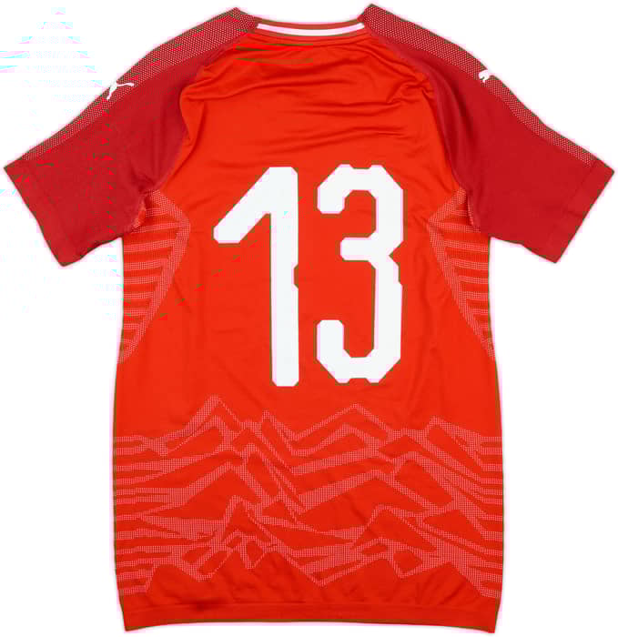 2018-19 Austria Match Issue Home Shirt #13