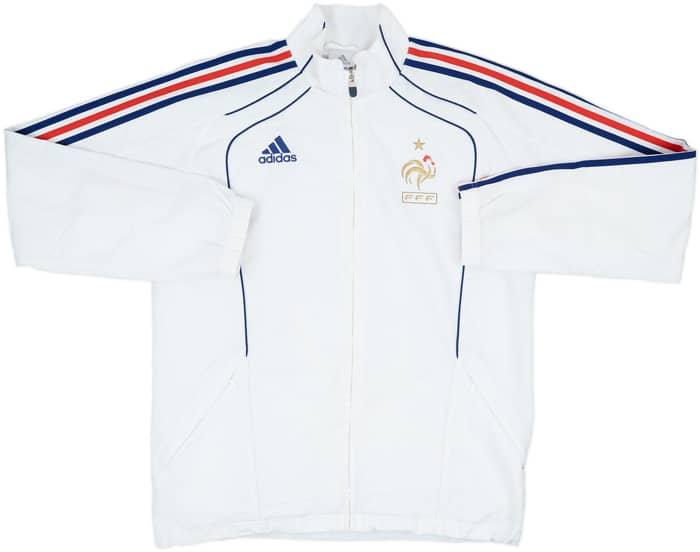 2009-10 France adidas Track Jacket - 8/10 - (M/L)