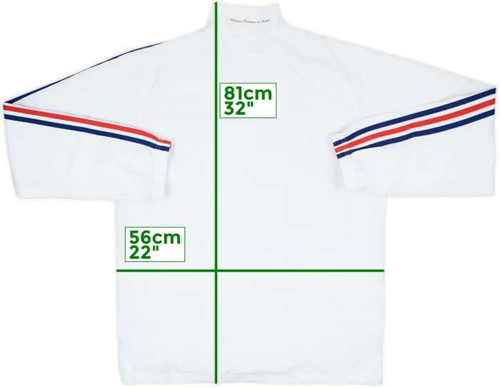 2009-10 France adidas Track Jacket - 8/10 - (M/L)