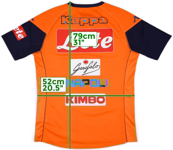 2017-18 Napoli Kappa Training Shirt - 4/10 - (XXL)