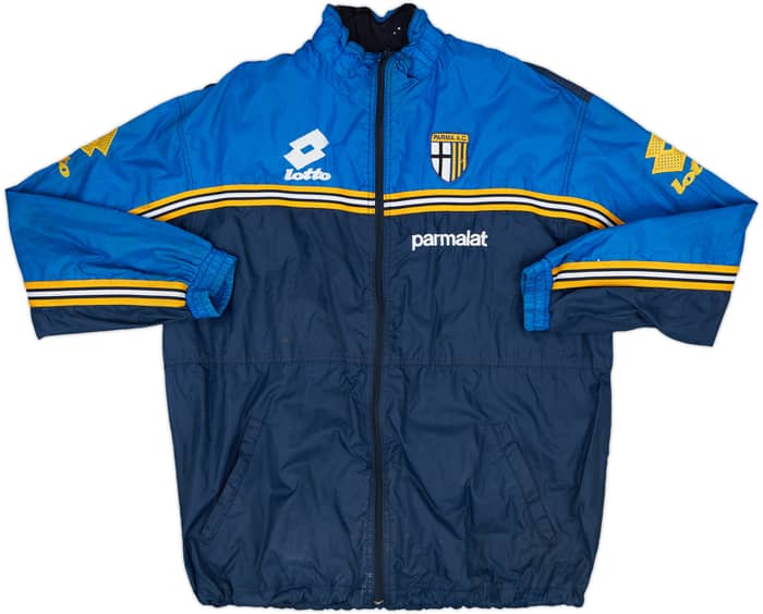 1998-99 Parma Lotto Hooded Rain Jacket - 5/10 - (XL)