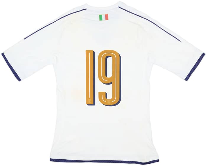 2016-17 Italy Tribute Player Issue Away Shirt #19 (L)