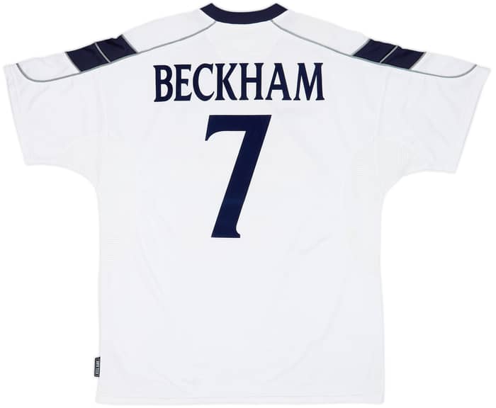 2000-01 Manchester United Away Shirt Beckham #7 - 7/10 - (XL)