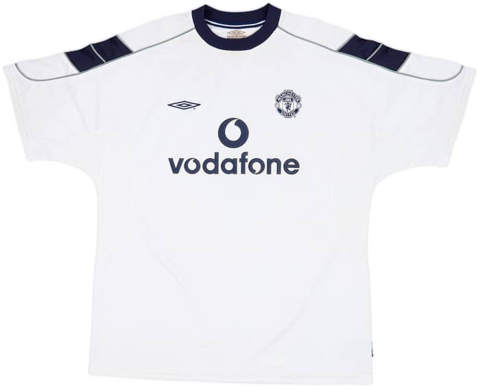 2000-01 Manchester United Away Shirt Beckham #7 - 7/10 - (XL)