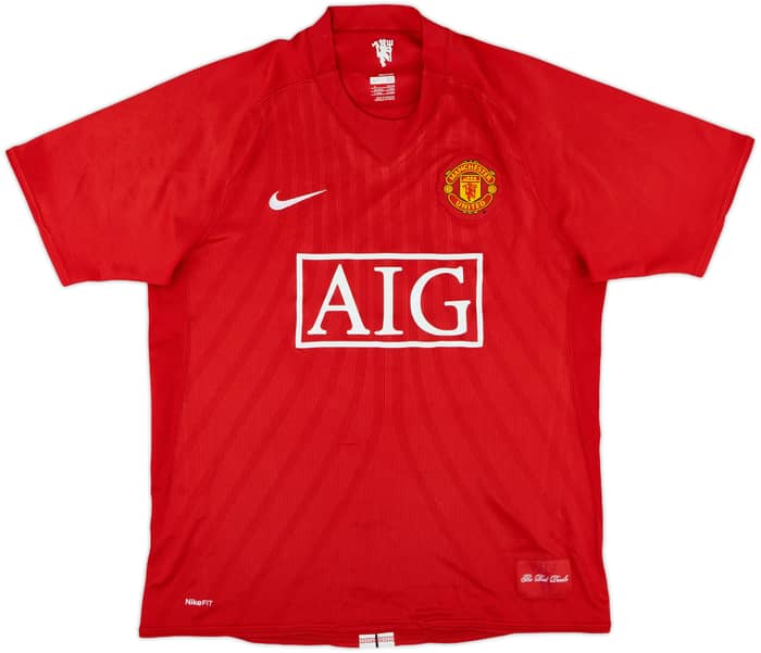 2007-09 Manchester United Home Shirt Rooney #10 - 6/10 - (M)