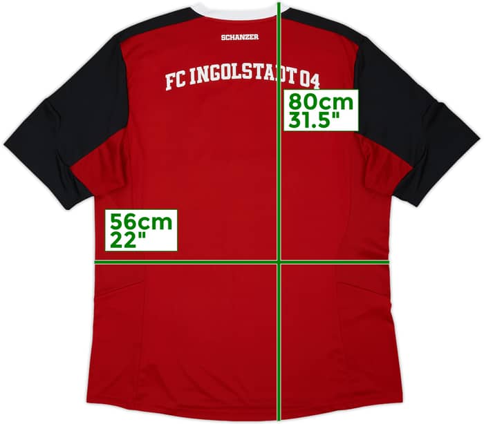2015-16 FC Ingolstadt Home Shirt - 7/10 - (XL)