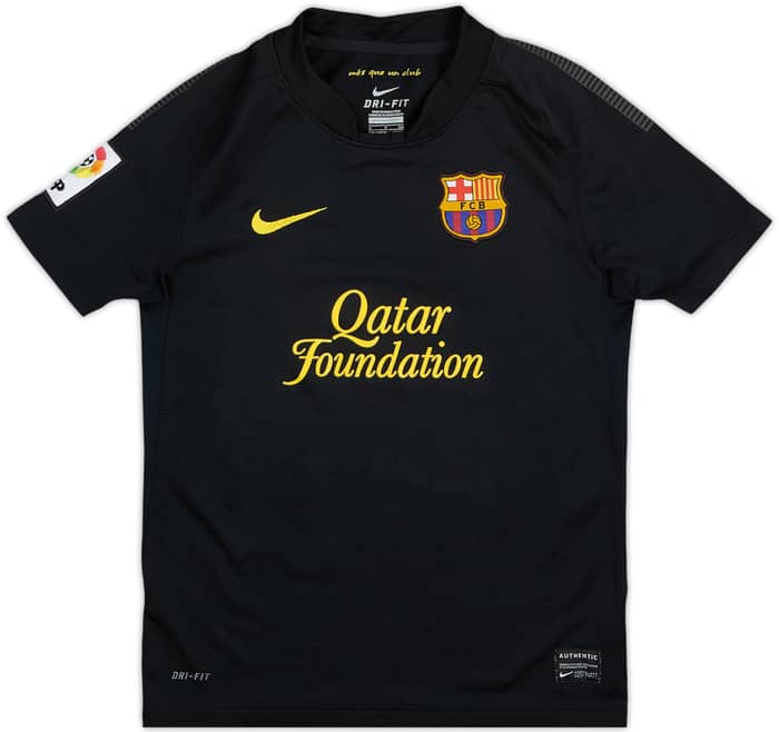 2011-12 Barcelona Away Shirt - 6/10 - (S.Boys)