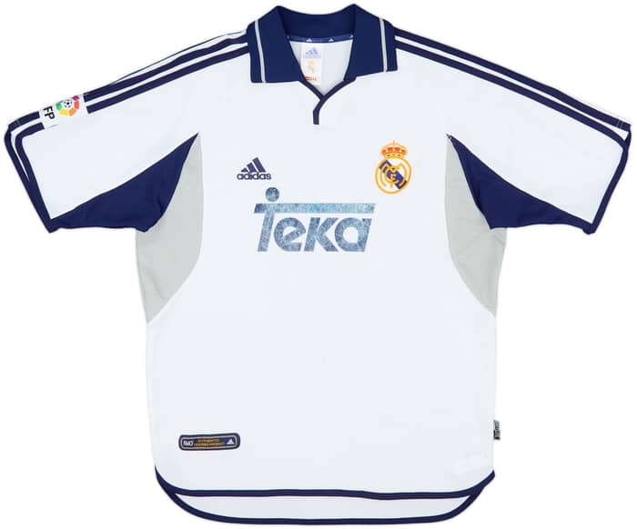 2000-01 Real Madrid Home Shirt - 4/10 - (M)
