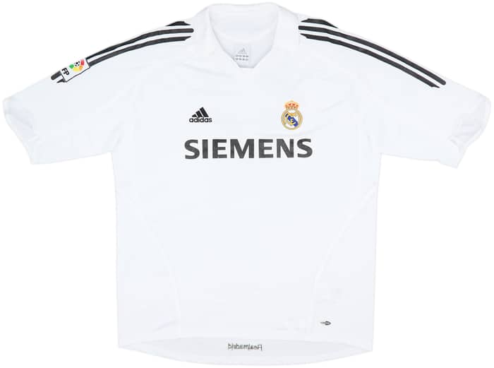 2005-06 Real Madrid Home Shirt Guti #14 - 5/10 - (XL)