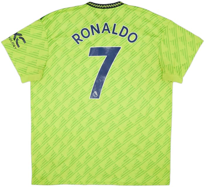 2022-23 Manchester United Third Shirt Ronaldo #7 - 4/10 - (XXL)
