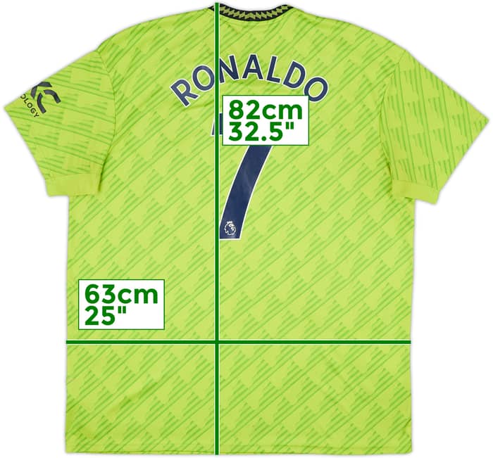 2022-23 Manchester United Third Shirt Ronaldo #7 - 4/10 - (XXL)