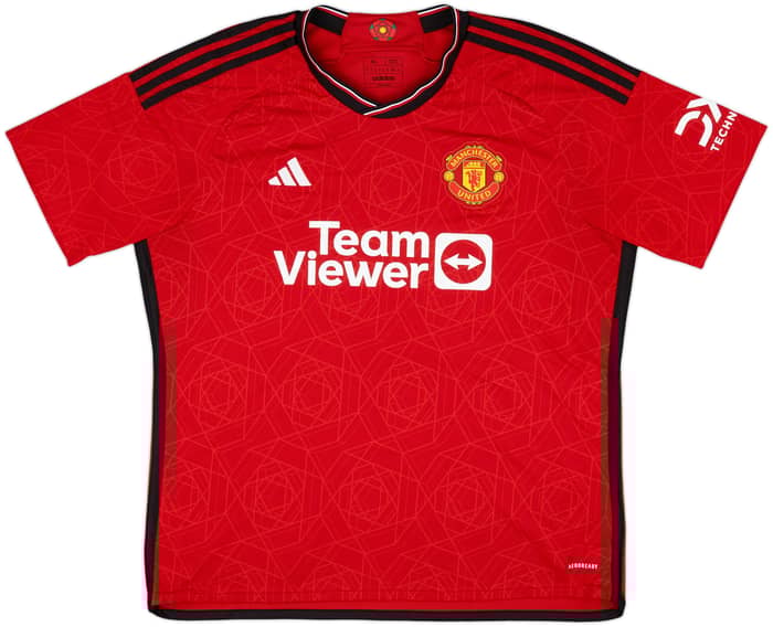 2023-24 Manchester United Home Shirt B.Fernandes #8 - 10/10 - (XL)