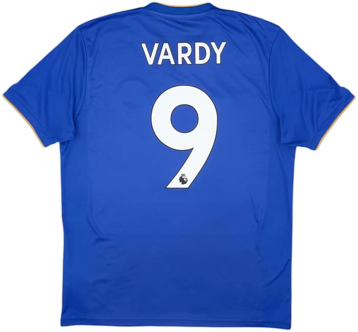 2018-19 Leicester Home Shirt Vardy #9 - 10/10 - (M)