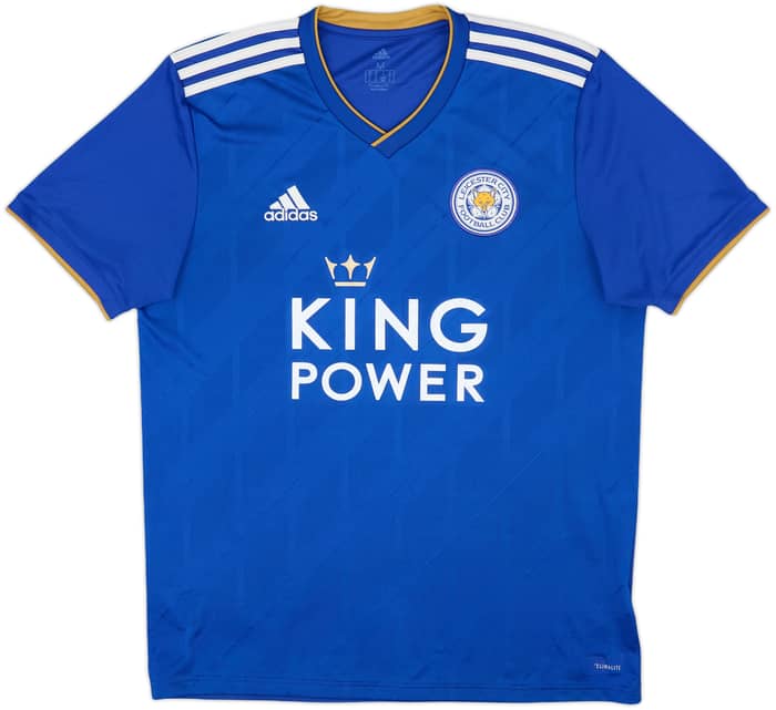 2018-19 Leicester Home Shirt Vardy #9 - 10/10 - (M)