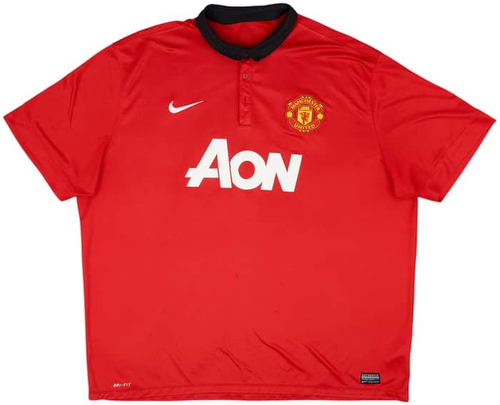 2013-14 Manchester United Home Shirt V.Persie #20 - 6/10 - (XXL)
