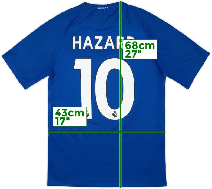 2017-18 Chelsea Home Shirt Hazard #10 - 7/10 - (S)