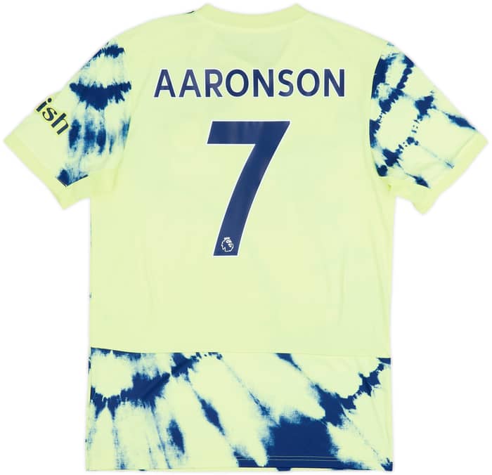 2022-23 Leeds United Away Shirt Aaronson #7 (M)