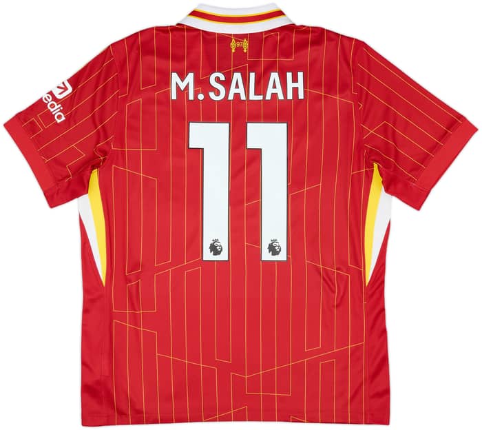2024-25 Liverpool Home Shirt M.Salah #11 - 8/10 - (L)