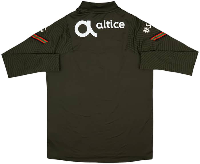 2020-21 Portugal Player Issue Nike 1/4 Zip Drill Top - 6/10 - (L)