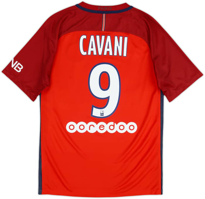 Camiseta de visitante de Paris Saint-Germain 2016-17 Cavani #9 - 8/10 - (S)