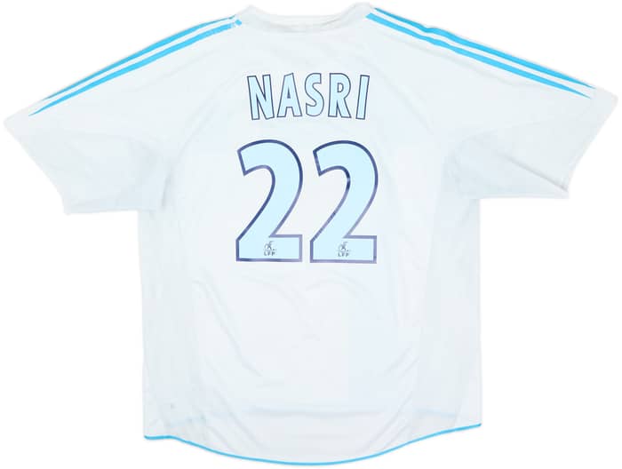 2004-05 Olympique Marseille Home Shirt Nasri #22 - 7/10 - (L)
