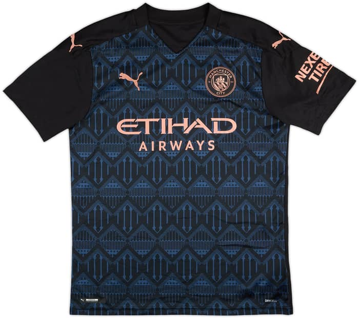 2020-21 Manchester City Away Shirt Kun Aguero #10 - 10/10 - (M)